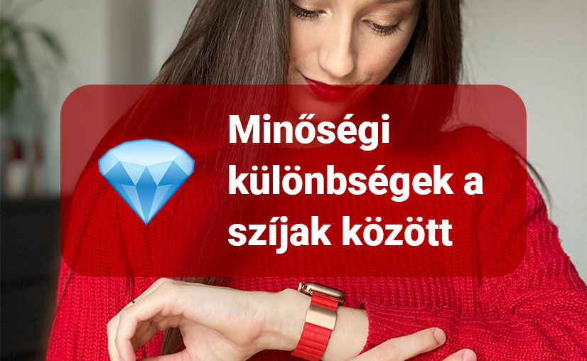 Apple Watch szíj minősége