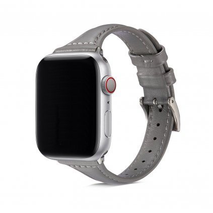 Apple Watch női bőrszíj - Sötétszürke