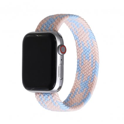 Fonott felhúzható Apple Watch óraszíj - Diamond Pink