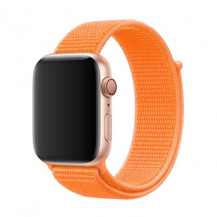Apple Watch nejlonos óraszíj - Papaya
