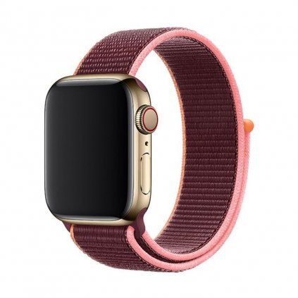 Apple Watch nejlonos óraszíj - Plum