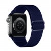 Beállítható nylon Apple Watch óraszíj - Sötétkék