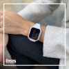 Elegáns Apple Watch óraszíj tokkal - Fehér