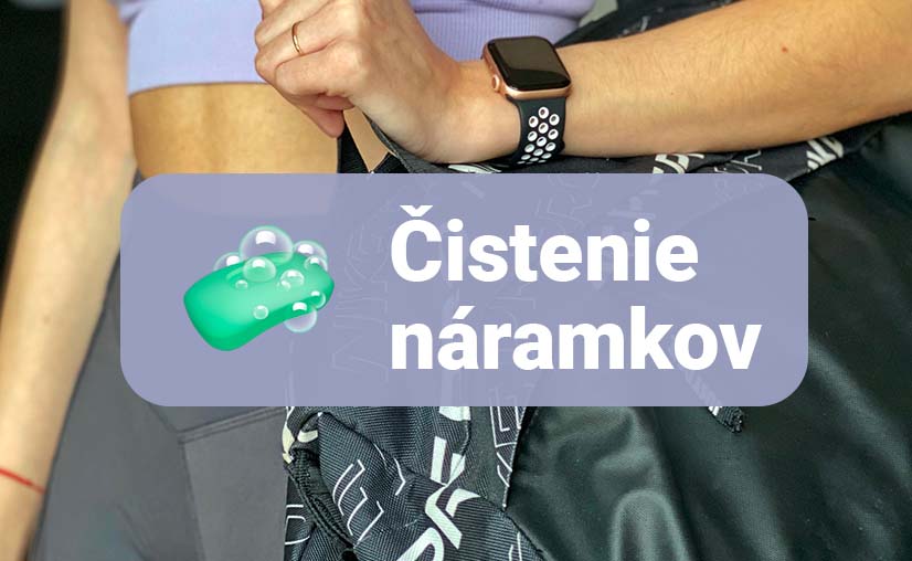 Ako vyčistiť remienok na Apple Watch?