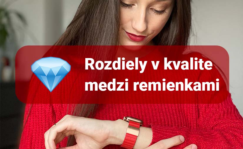 Kvalita remienkov Apple Watch