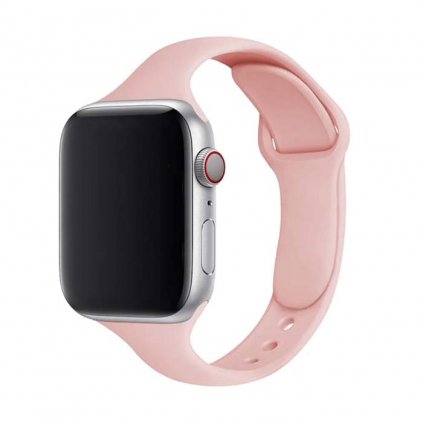 Dámsky jednofarebný remienok na Apple Watch - Ružový