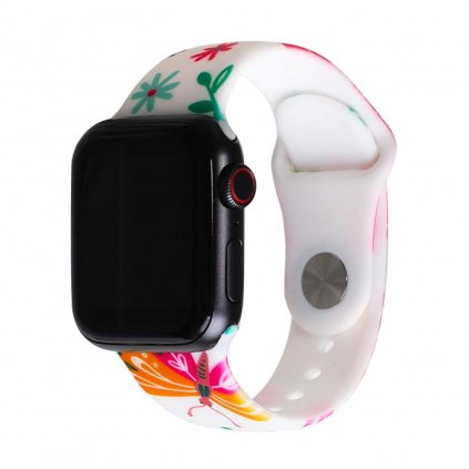 Remienok s potlačou na Apple Watch -  Letná záhrada