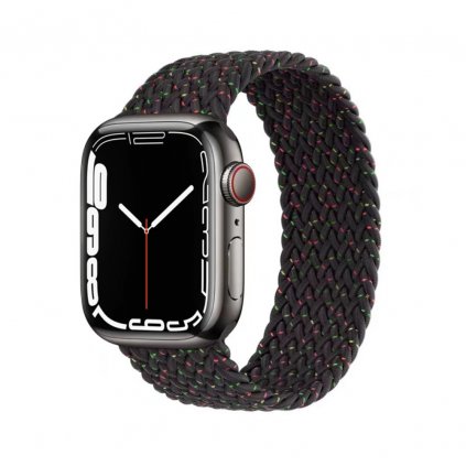 Pletený navliekací remienok pre Apple Watch - Black Star