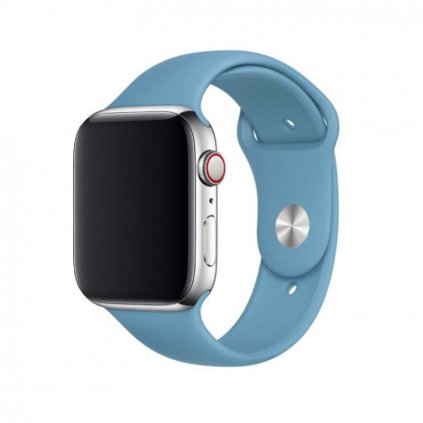 Marvelli - Jednofarebný remienok na Apple Watch - Seversky modrý