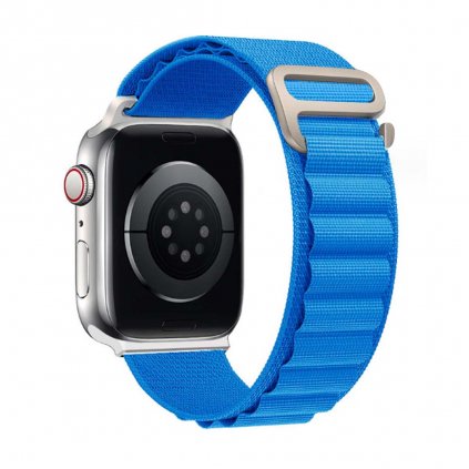 Nylonový remienok alpský ťah na Apple Watch - Modrý
