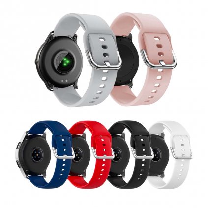 Jednobarevný remienok pro chytré hodinky 20mm vel.S