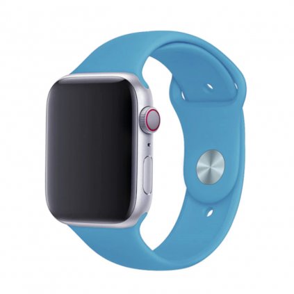 Jednofarebný remienok na Apple Watch - Azúrový