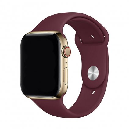 Jednofarebný remienok na Apple Watch - Plum
