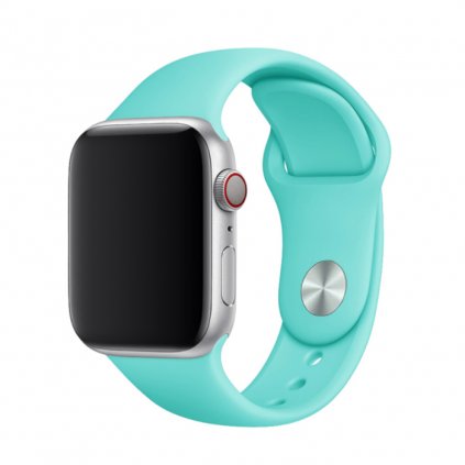 Jednofarebný remienok na Apple Watch - Tyrkysový
