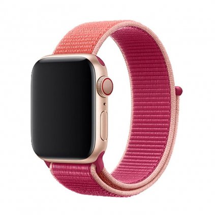 Marvelli - Nylonový remienok na Apple Watch - Granátové jablko