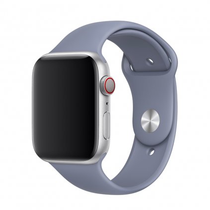 Jednofarebný remienok na Apple Watch - Levandulovo-šedý