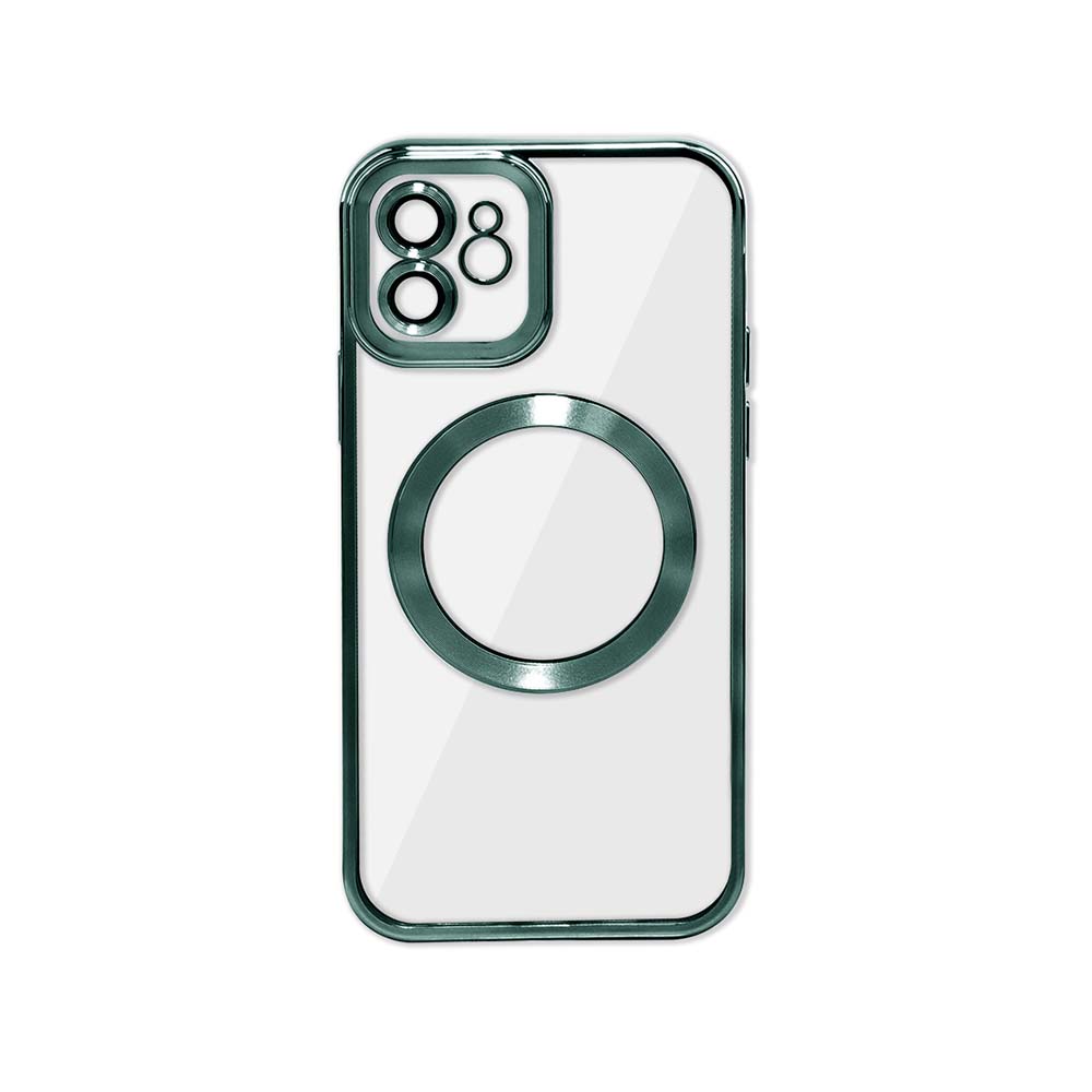 Štýlový obal na iPhone s Magsafe - Zelený Model: iPhone 13 PRO