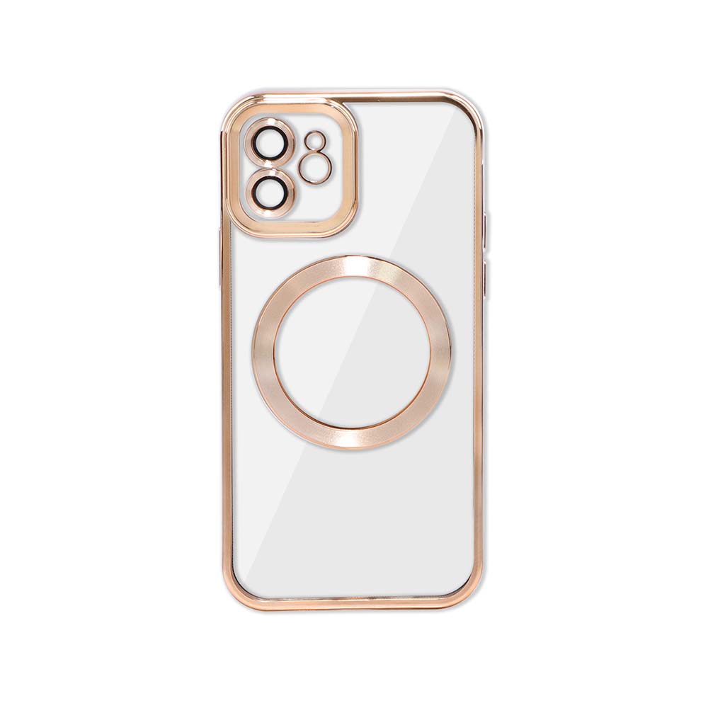 Štýlový obal na iPhone s Magsafe - Gold Model: iPhone 14 PRO