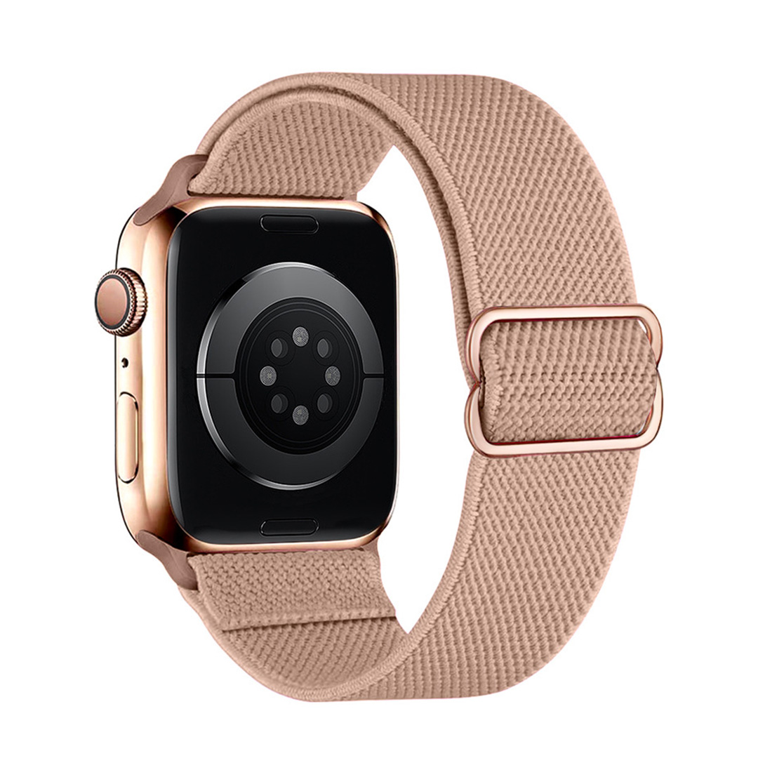 Nastavitelný nylonový remienok na Apple Watch - Pink Sand Farba: Pink Sand, Veľkosť: 42/44/45/49mm