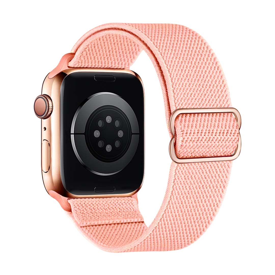 Nastavitelný nylonový remienok na Apple Watch - Silty Sand Farba: Ružová, Veľkosť: 42/44/45/49mm