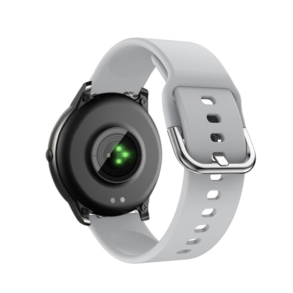 Jednofarebný remienok na smart hodinky 22mm vel.M/L Farba: Fog, Obvod: M-L (stredný až väčší obvod zápästia), Veľkosť: 22mm
