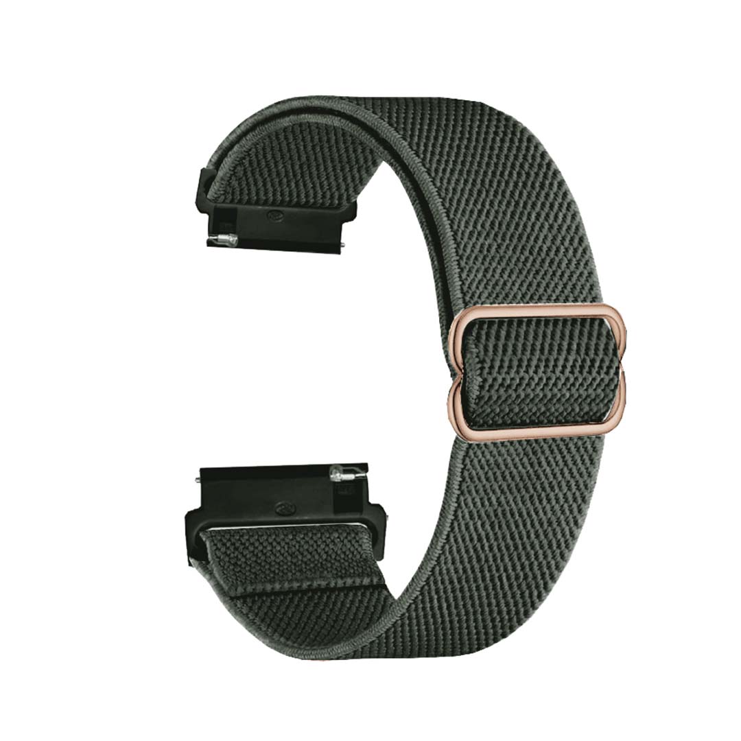 Nastavitelný nylonový remienok na smart hodinky 20mm Farba: Khaki, Veľkosť: 20mm