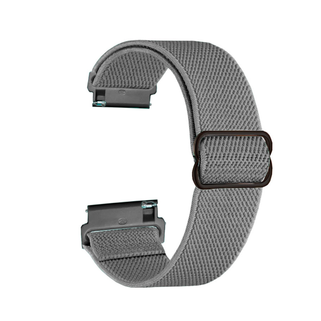 Nastavitelný nylonový remienok na smart hodinky 22mm Farba: Vesmírne-šedá, Veľkosť: 22mm