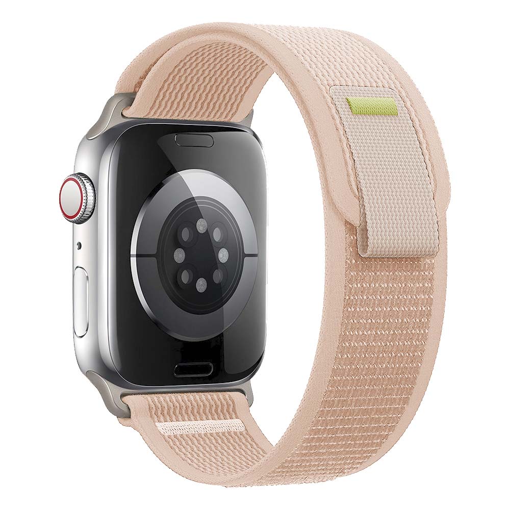 Trailový nylonový remienok na Apple Watch - Béžový Farba: Béžová, Veľkosť: 42/44/45/49mm