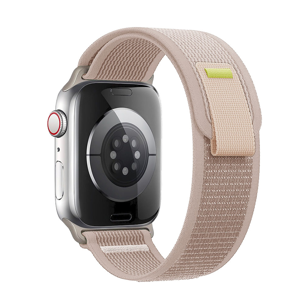 Trailový nylonový remienok na Apple Watch - Krémový Farba: Biela, Veľkosť: 42/44/45/49mm