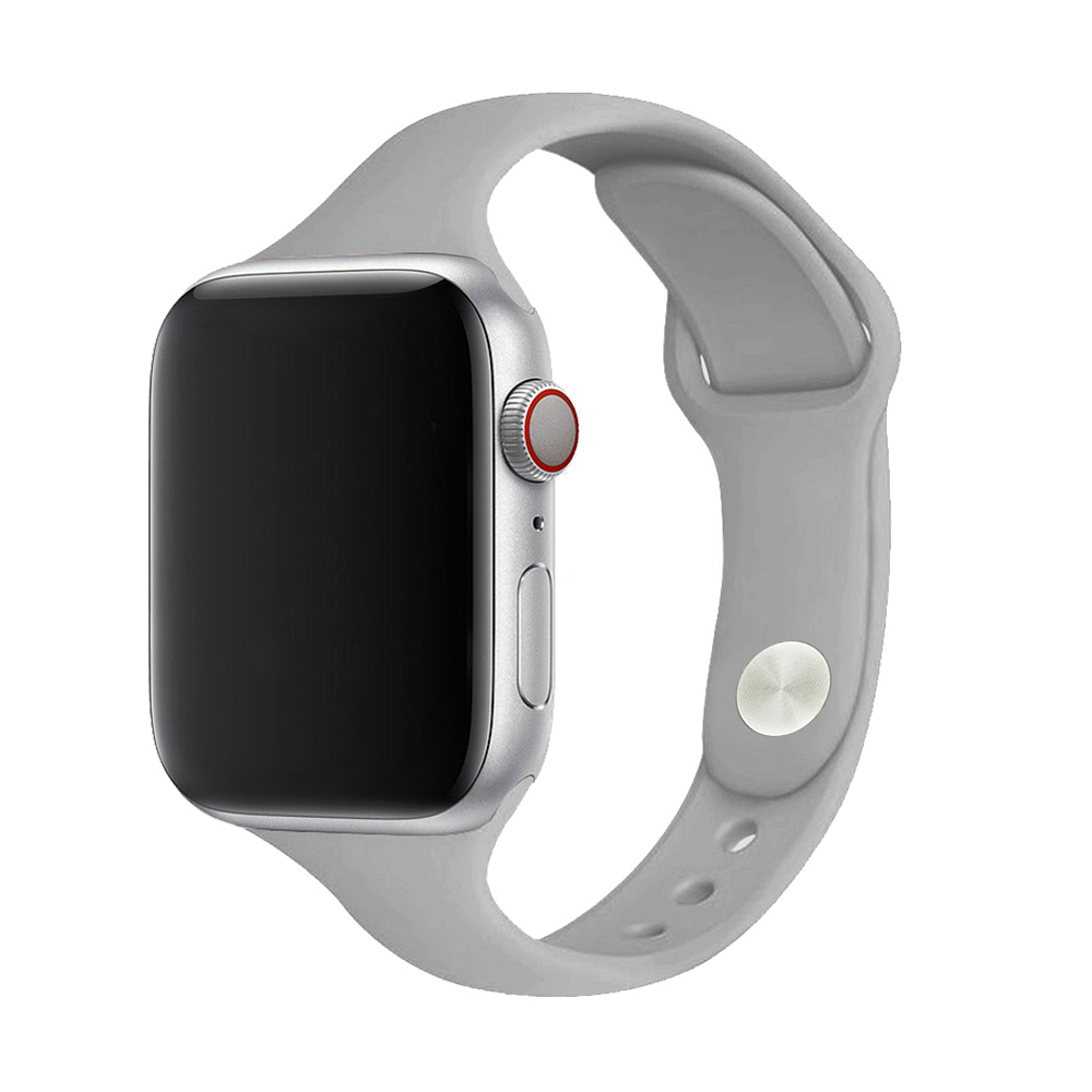 Dámsky jednofarebný remienok na Apple Watch - Šedý Farba: Vesmírne-šedá, Veľkosť: 38/40/41mm