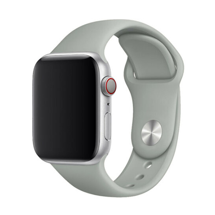 Jednofarebný remienok na Apple Watch - Fog Farba: Fog, Obvod: M-L (stredný až väčší obvod zápästia), Veľkosť: 42/44/45/49mm