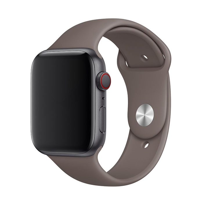 Jednofarebný remienok na Apple Watch - Lávový Farba: Lávová, Obvod: M-L (stredný až väčší obvod zápästia), Veľkosť: 38/40/41mm