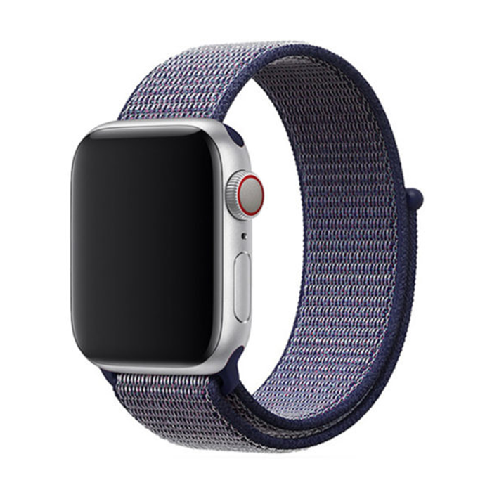 Nylonový remienok na Apple Watch - Midnight Blue Farba: Tmavo modrá, Veľkosť: 38/40/41mm