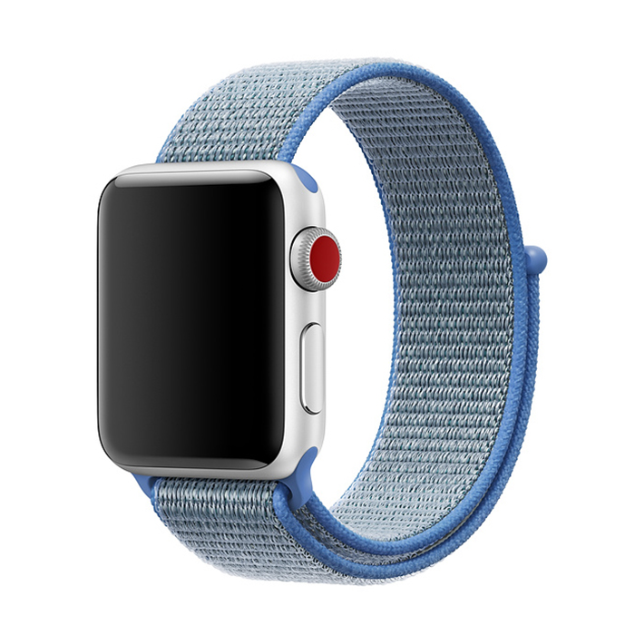 Nylonový remienok na Apple Watch - Modrý Farba: Modrá, Veľkosť: 38/40/41mm