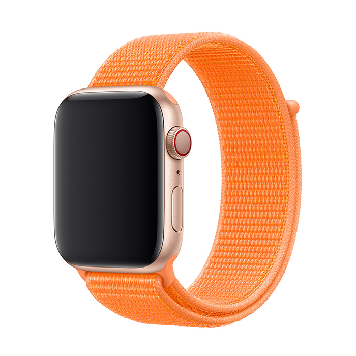 Nylonový remienok na Apple Watch - Papaya Farba: Papaya, Veľkosť: 38/40/41mm