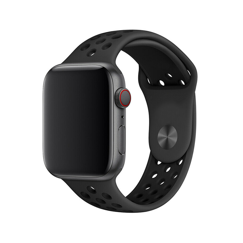 Športový remienok na Apple Watch - Čierny Farba: Čierna, Obvod: S-M (menší až stredný obvod zápästia), Veľkosť: 38/40/41mm