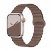 Štýlový remienok s magnetom na Apple Watch - Chocolate
