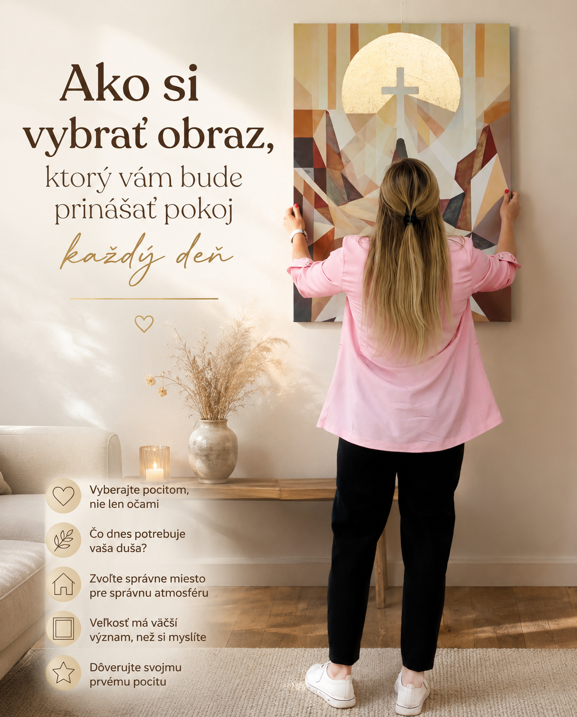 Ako si vybrať obraz, ktorý vám bude prinášať pokoj každý deň