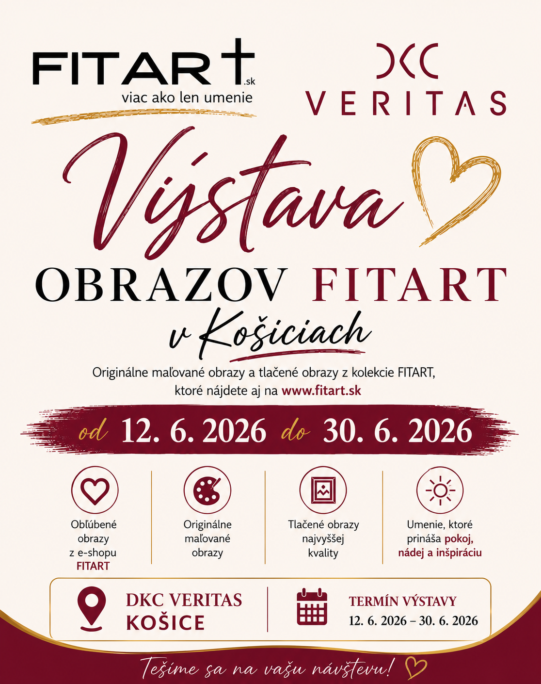 Výstava FITART v Košiciach: Umenie, ktoré prináša pokoj a nádej