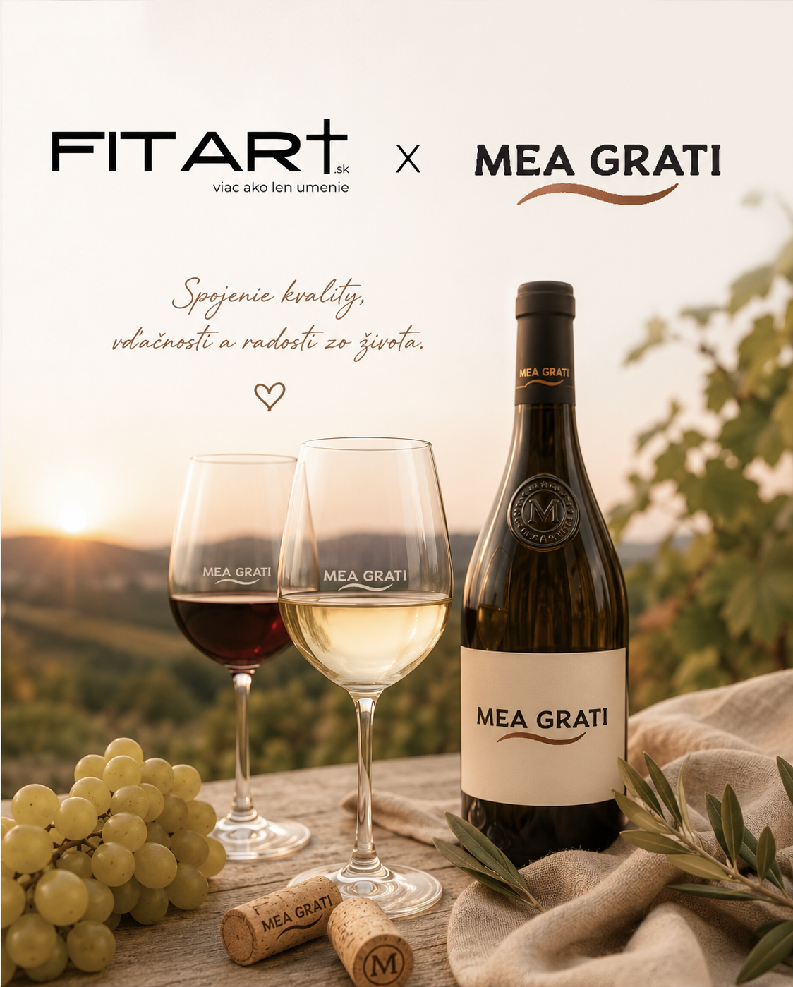 Keď sa vďačnosť mení na zážitok FITART x MEA GRATI