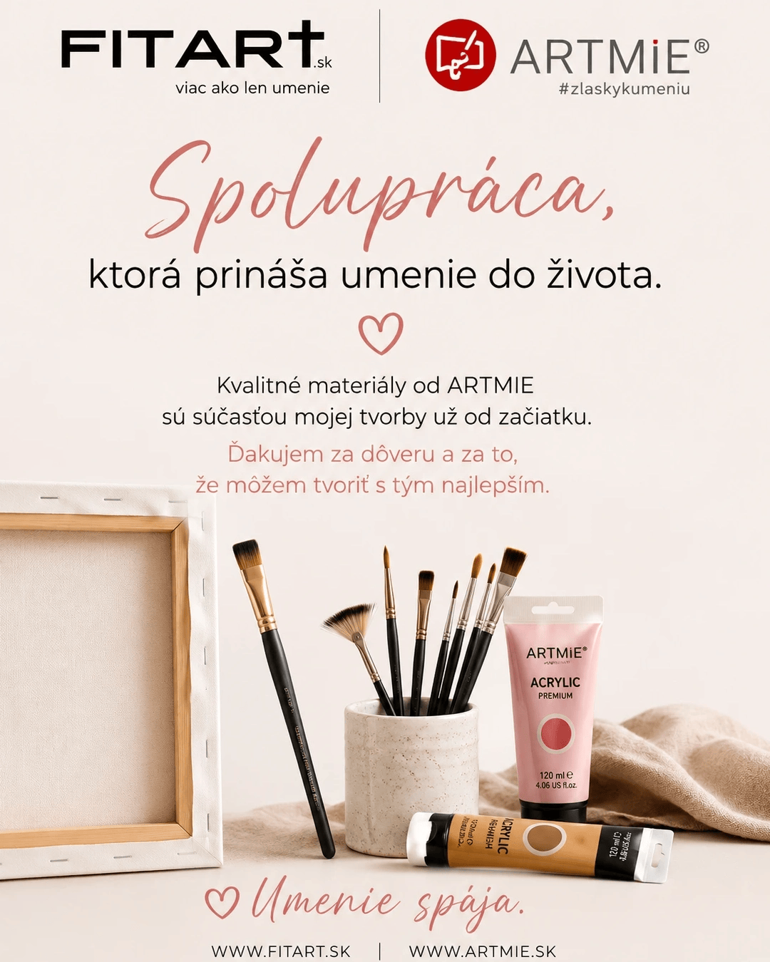 Prečo pri svojej tvorbe dôverujem ARTMIE.sk