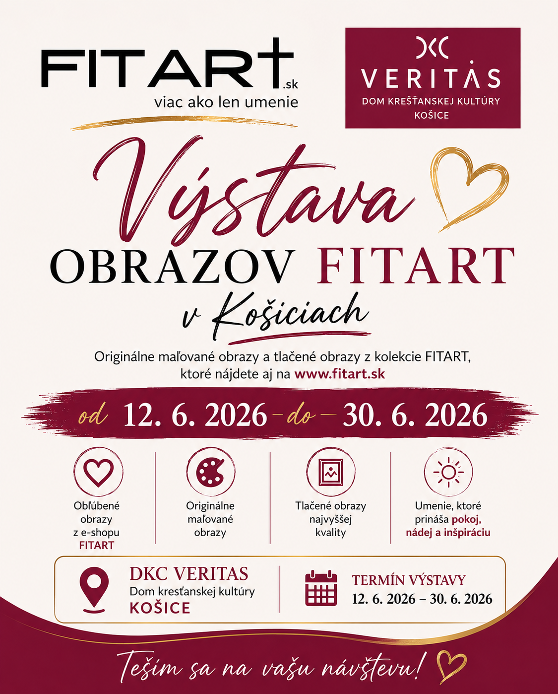 Výstava FITART v Košiciach: Umenie, ktoré prináša pokoj a nádej