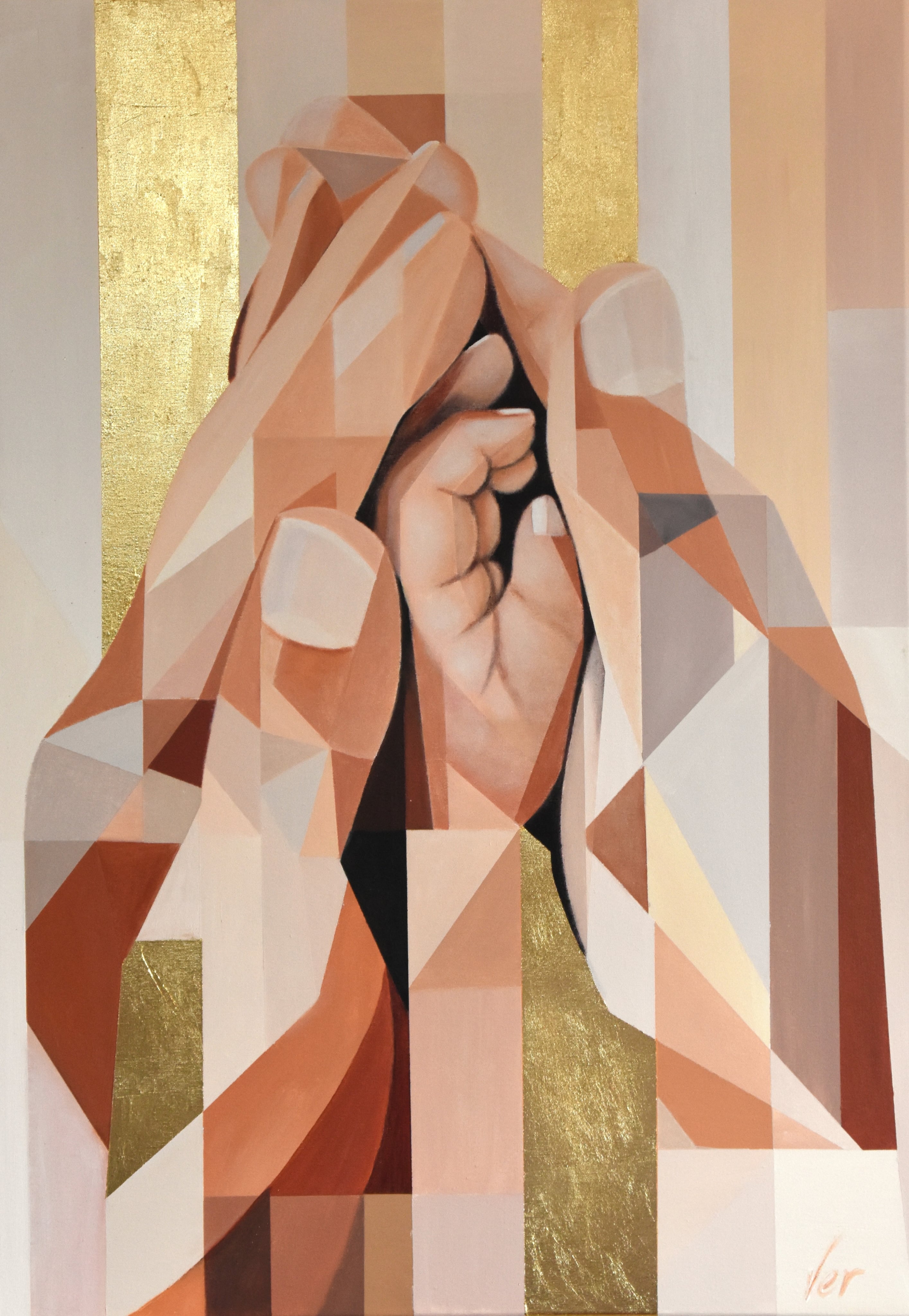 V JEHO RUKÁCH – FITART obraz 100 x 70 cm