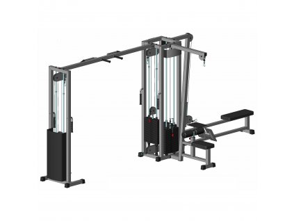 multifunkční posilovací věž s protisměrnými kladkami InterAtletika ST104.3