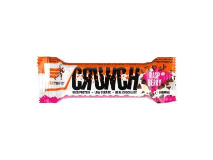 extrifit protein bar crunch 50 g raspberry
