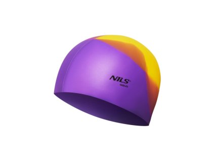 Silikonová čepice NILS Aqua NQC Multicolor M11