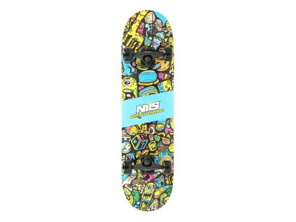 Skateboard NILS Extreme CR3108 Color Worms 2