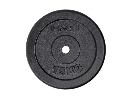 Černý litinový kotouč HMS 15 kg