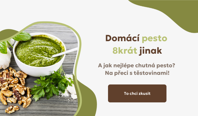 Domácí pesto z jarních bylinek 8krát jinak