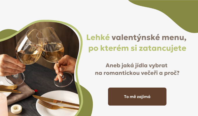 Valentýnské menu, po kterém si zatancujete